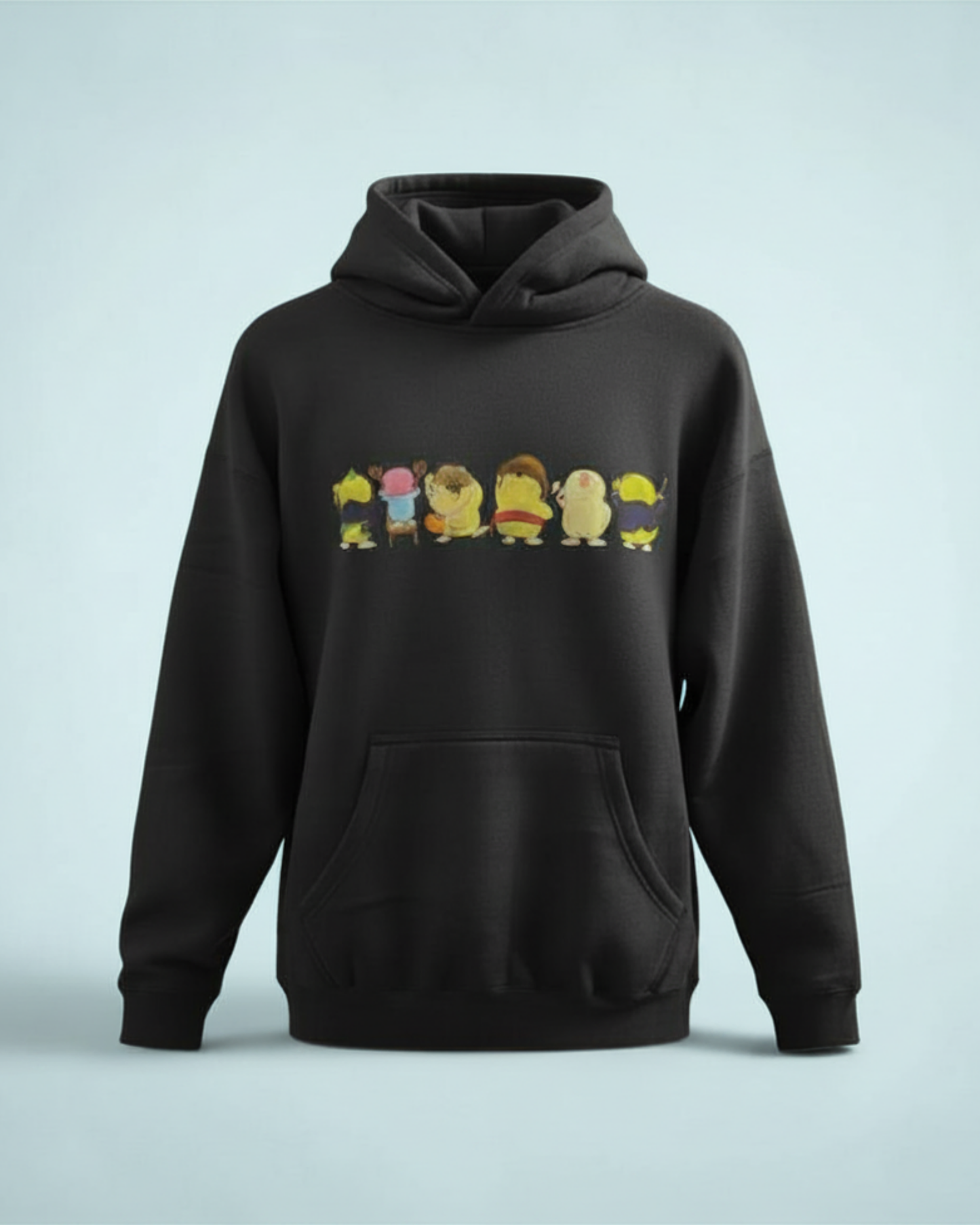 Poke Piece Hoodie - Black