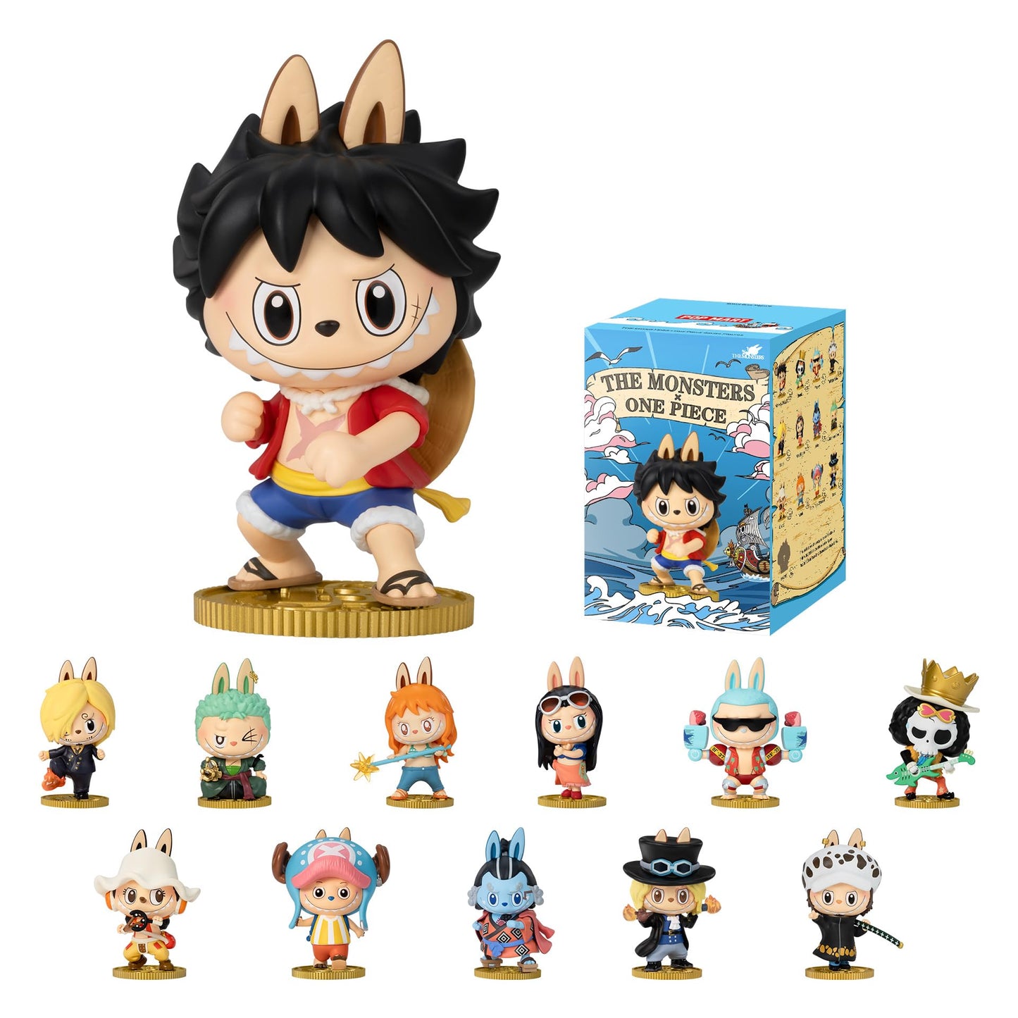 THE MONSTERS X One Piece Series Figures